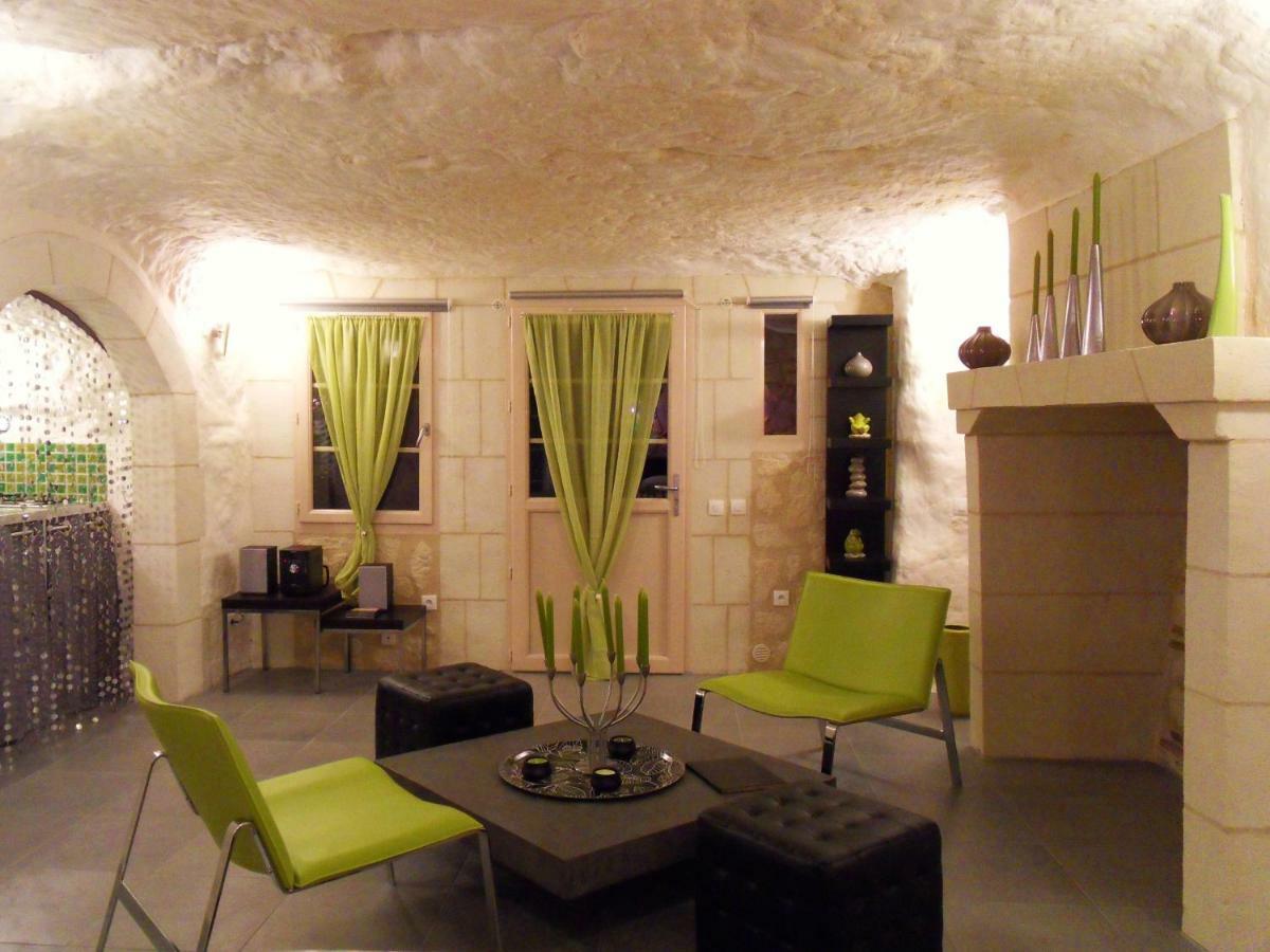 Troglodelice Azay-le-Rideau Exterior foto
